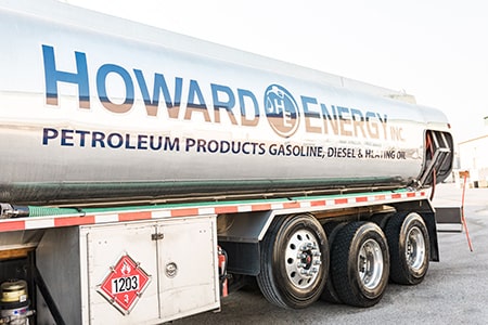 Side View of Howard Energy Tank Truck